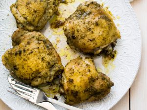Pesto Baked Chicken